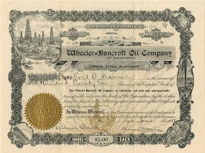 Wheeler=Bancroft Oil Co.